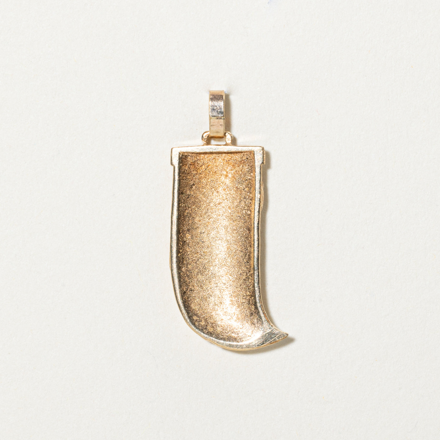 10K Yellow Gold Panther Tooth Pendant Necklace for Men & Women - Elegant Animal Jewelry for Everyday Wear, Gifts & Special Occasions