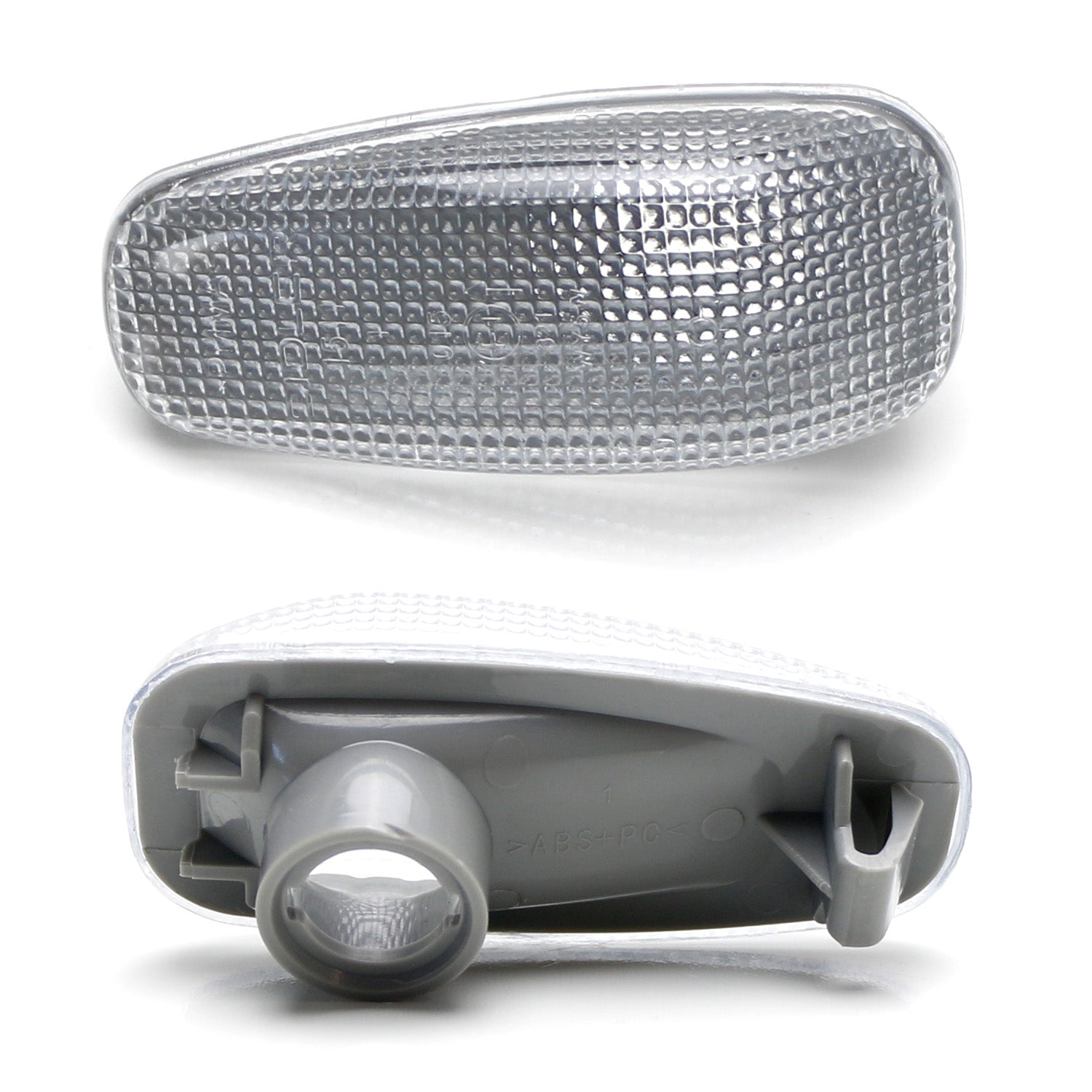 Clear Side Marker Light Housings for Mercedes CLK SLK & Sprinter - Smoked Lens Turn Signal Lights - Perfect for Custom Car Upgrades & Nighttime Visibility