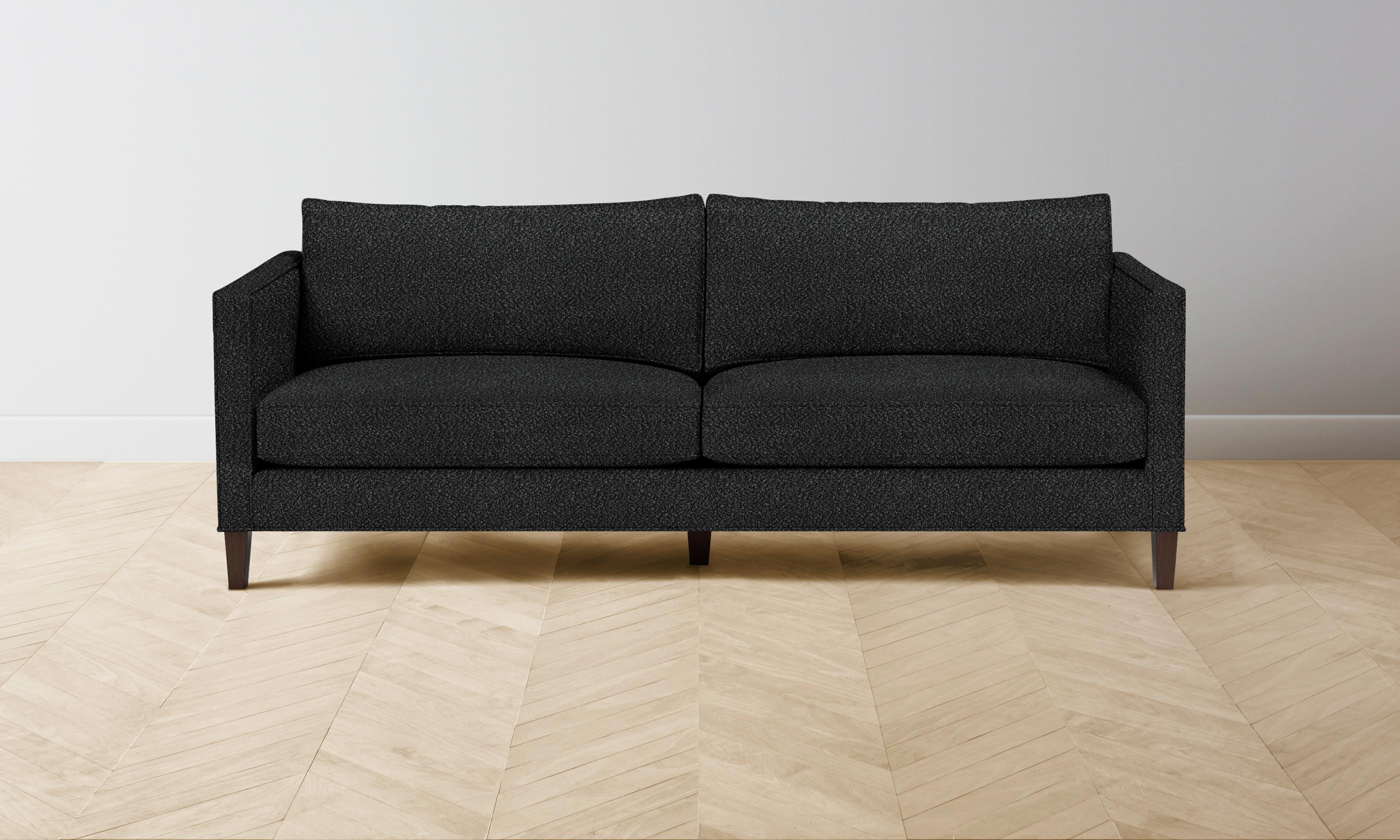 Premium Crosby Sofa - Italian Bouclé Storm Fabric, Modern Living Room Furniture for Cozy Home & Stylish Interior Decor | Perfect for Apartments, Lofts & Family Gatherings