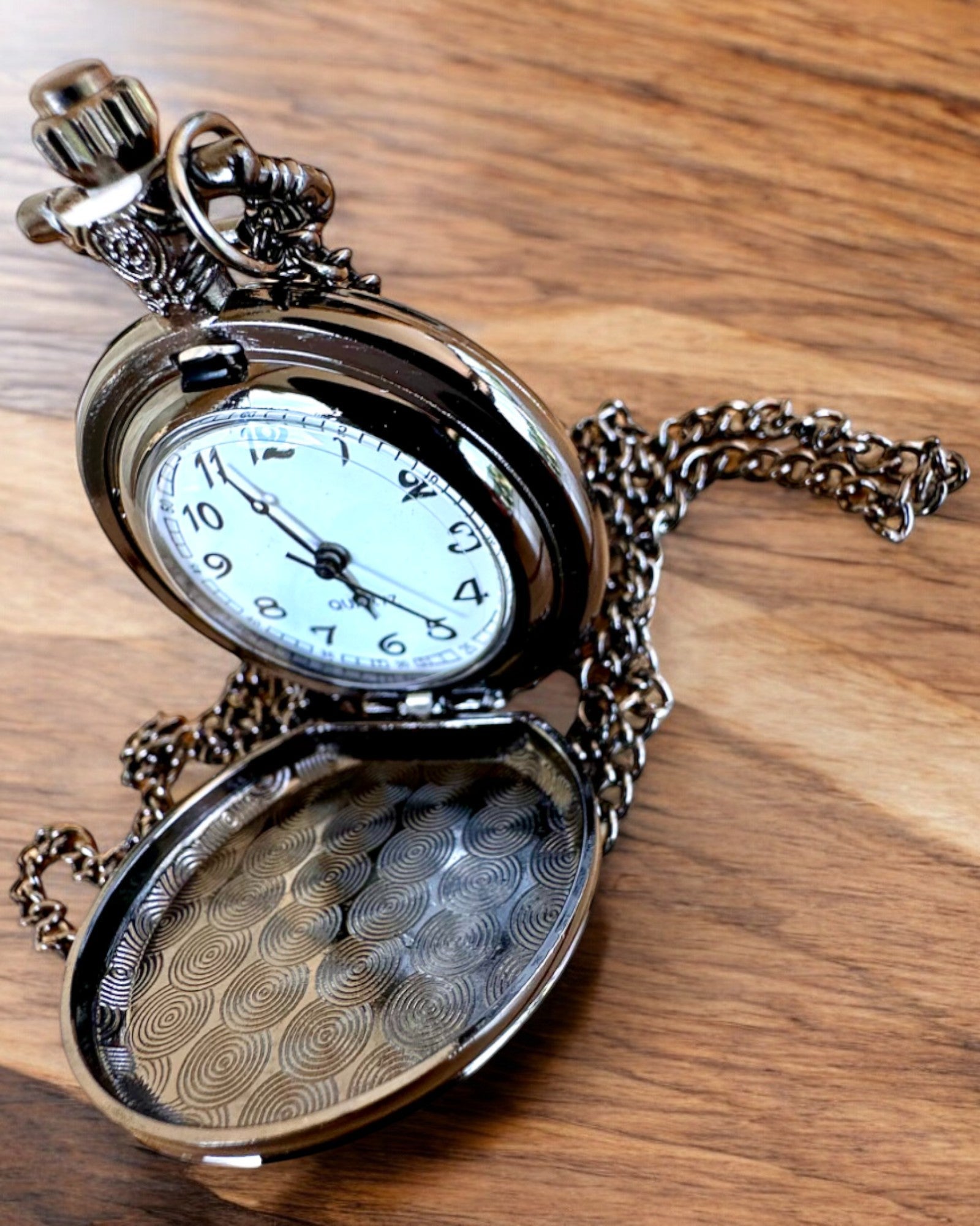 Personalized Engraved Cosmic Pocket Watch - Unique Galactic Secret Gift for Men & Women - Perfect for Anniversaries, Weddings & Special Occasions