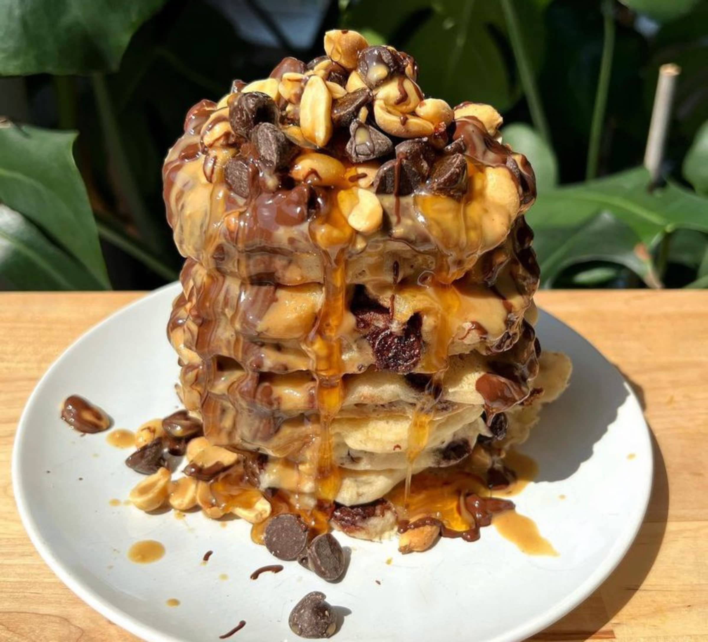 Organic Chocolate Chip Pancake & Waffle Mix by Birch Benders - 16 oz, Just Add Water, Non-GMO, Gluten-Free - Perfect for Breakfast, Brunch & Family Gatherings