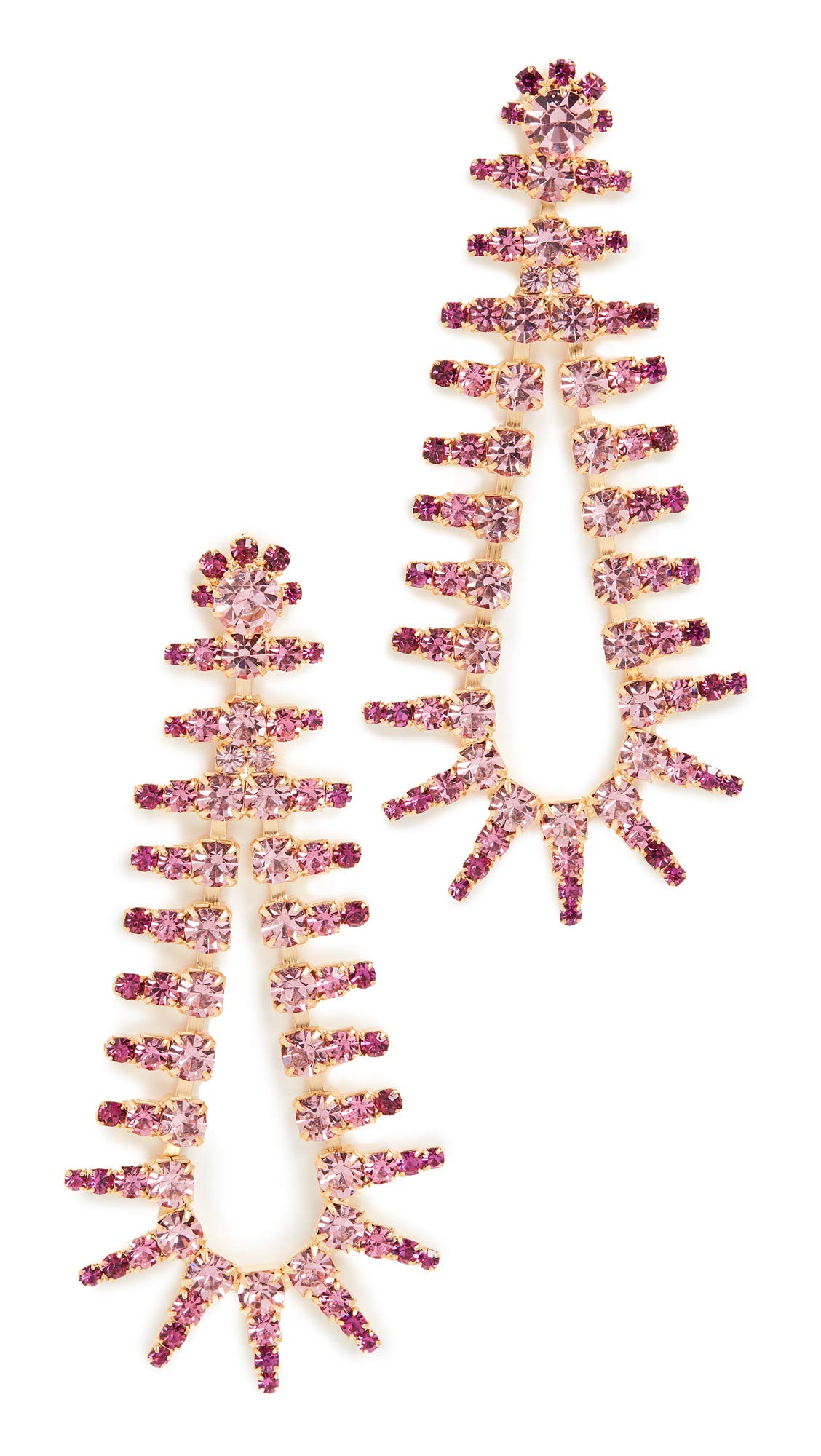 Elizabeth Cole Beatrix Earrings for Women - Elegant Dangle Drop Earrings, Gold Plated & Crystal Accents | Perfect for Weddings, Parties & Special Occasions
