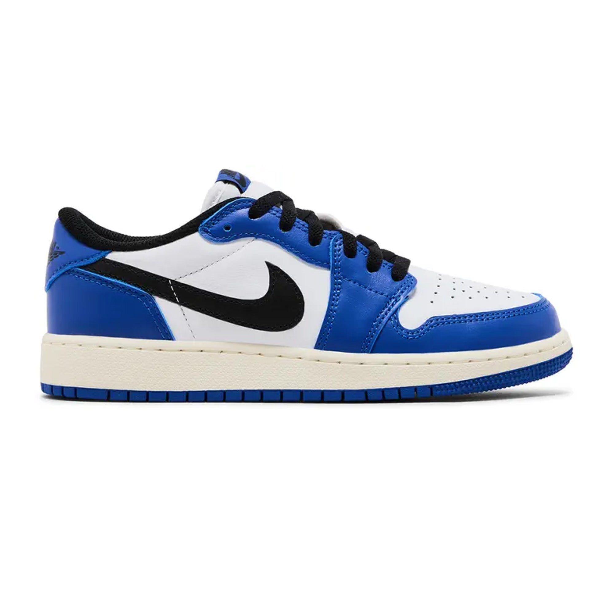 Air Jordan 1 Low 'Game Royal' GS - Retro Basketball Shoes for Women & Girls - Perfect for Casual Wear, Street Style & Sneaker Collection