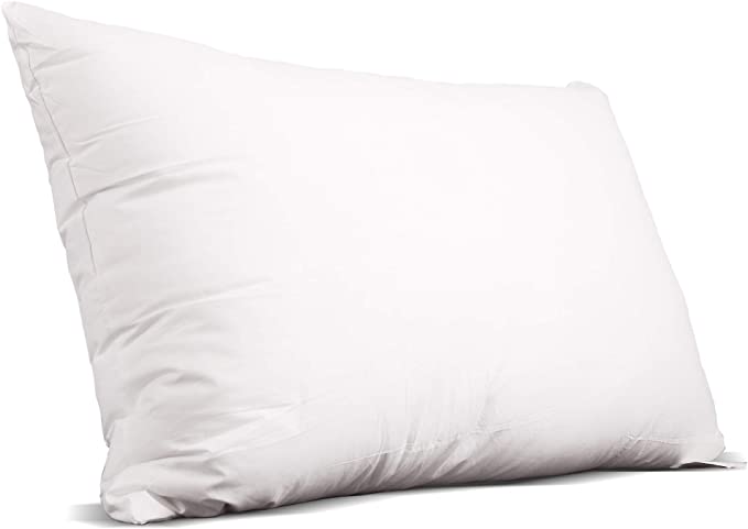 Premium Comfort Fill Pillow by Pillowtex - Ultra Soft & Supportive for Side, Back & Stomach Sleepers - Perfect for Home, Hotel & Travel Use