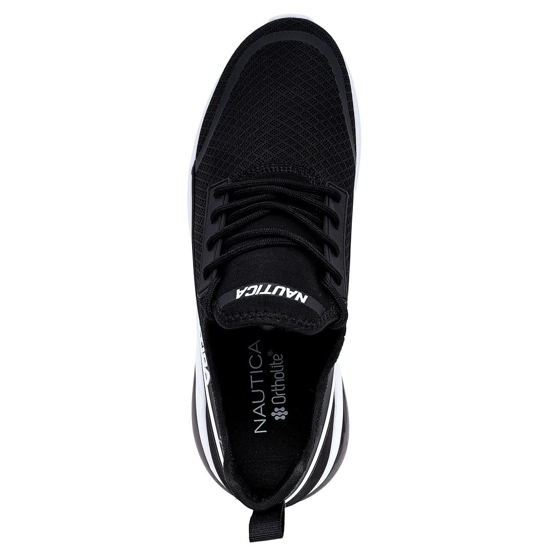 Nautica Men's Air Cushion Running Sneakers - Lightweight Comfortable Athletic Shoes for Walking, Jogging & Gym Workouts - Breathable Lace-Up Training Shoes for Men's Casual Wear & Fitness Activities