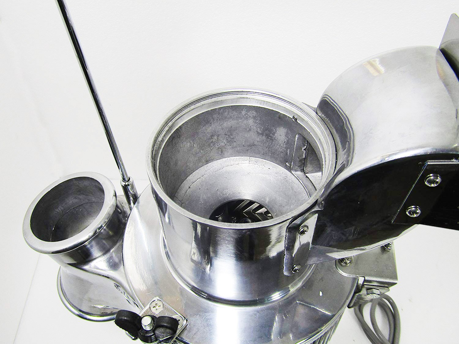 MXBAOHENG Automatic Continuous Hammer Mill Herb Grinder - 20KG/Hour Pulverizer Machine for Spices, Grains & Herbs - 110V/220V Commercial Electric Grinder - Perfect for Coffee Shops, Bakeries & Herbal Medicine Production