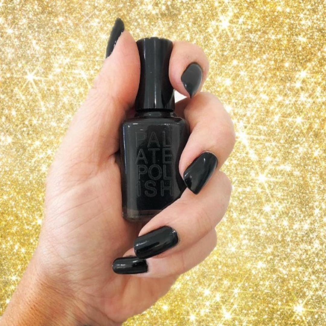 Palate Polish Black Olive Nail Polish - Vegan & Cruelty-Free Dark Green Nail Lacquer for Women - Perfect for Fall/Winter Manicures & Professional Salon Use