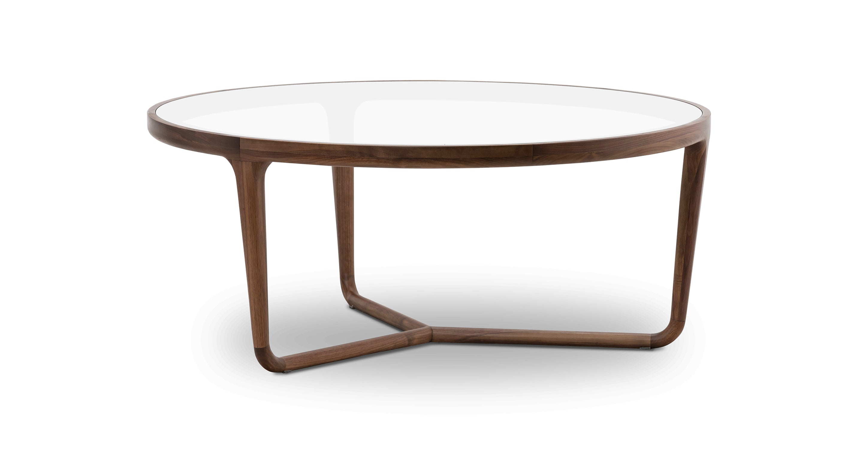 Round Coffee Table - Modern & Stylish Centerpiece for Living Room, Lounge, or Office - Ciro Collection