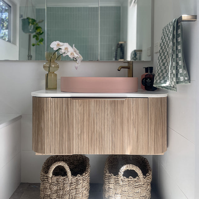 ADP Waverley Vanity - Modern Bathroom Vanity with Sink & Storage | Perfect for Small Bathrooms, Powder Rooms & Guest Baths | Elegant Design & Durable Construction