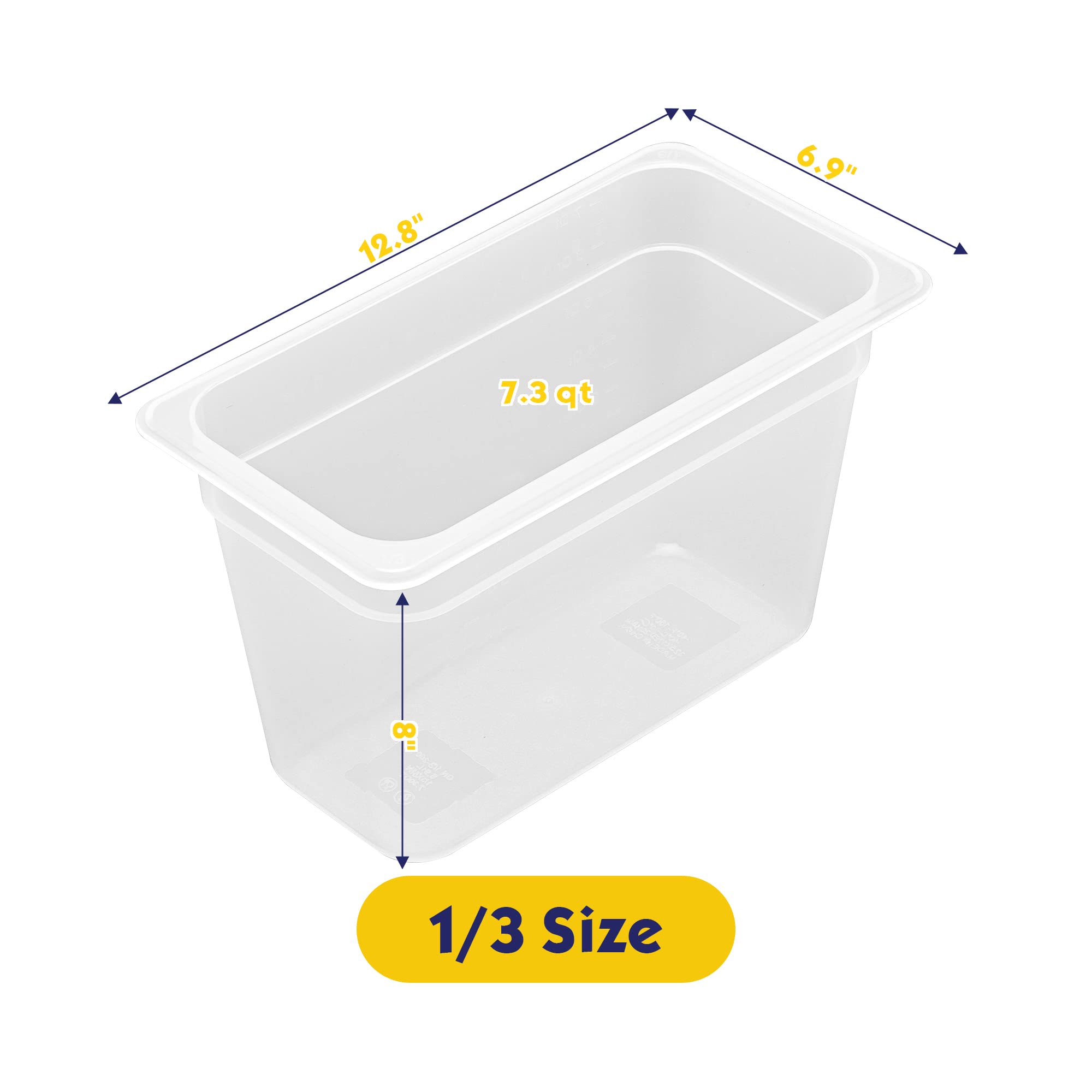 6 Pack 1/3 Size 8