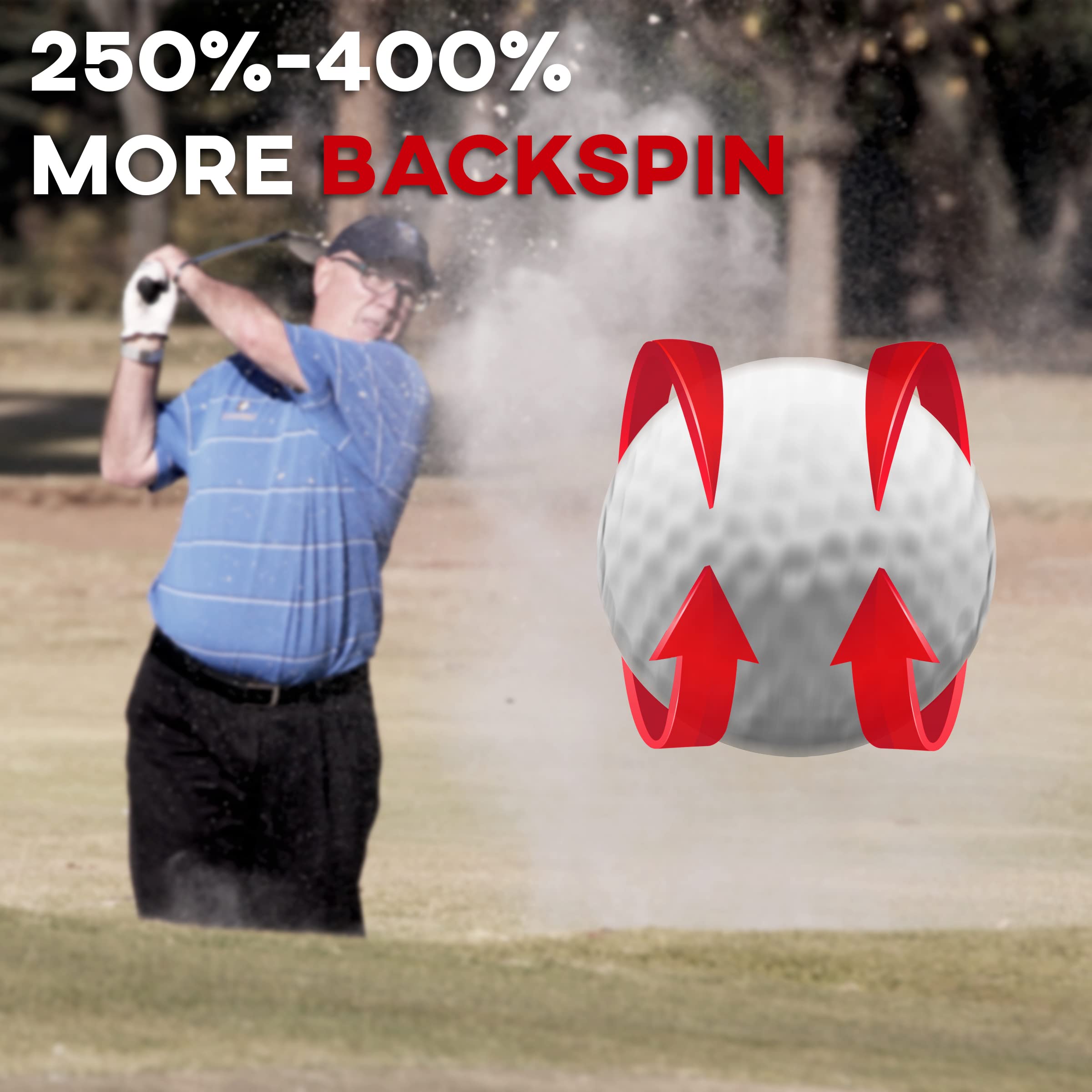 Premium Spin Doctor Ri Golf Wedge Set - 52° Pitching, 56° Sand & 60° Lob Wedge | Right & Left Hand Options | Perfect for Short Game Precision, Bunker Shots & Approach Play