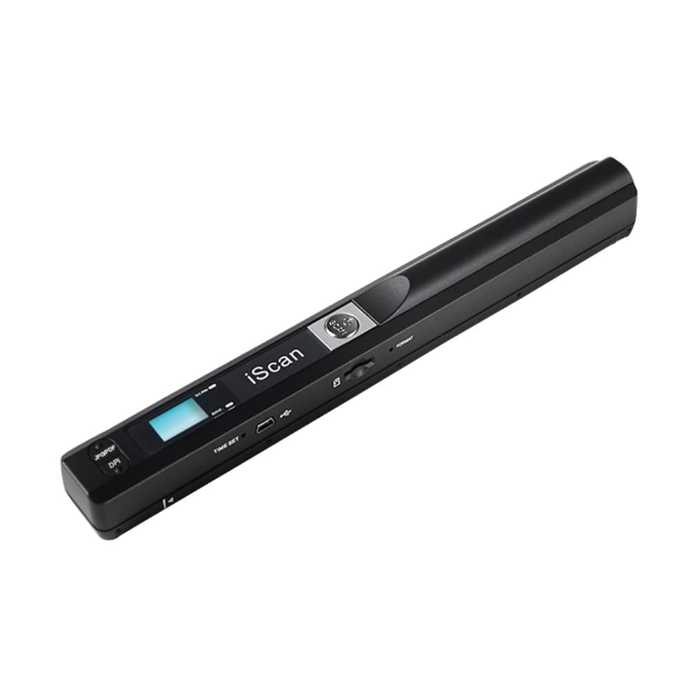 Portable A4 Document Scanner - Handheld Book & Photo Scanner with JPEG/PDF Support - Perfect for Office, School & Travel Document Digitizing