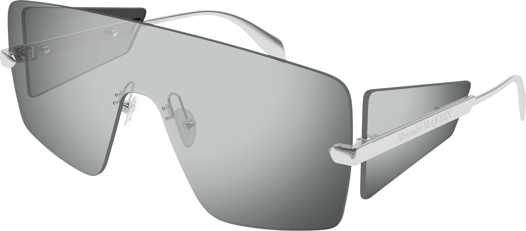 Alexander McQueen AM0460S Sunglasses - Luxury Designer Shades for Men & Women - UV Protection & Polarized Lenses - Perfect for Outdoor Activities, Travel & Fashion Statements