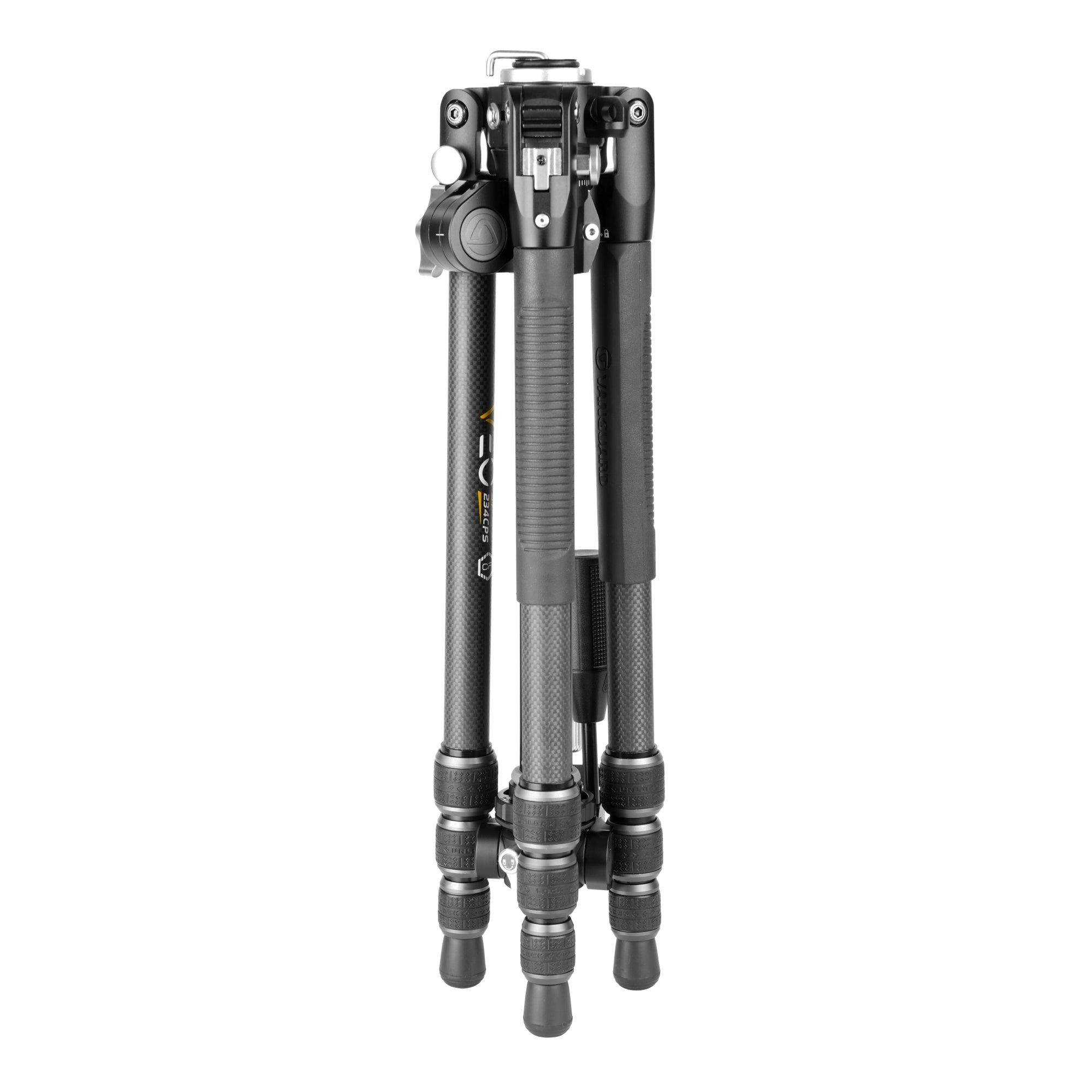 VEO 3T+ 234CPS Multi-Angle Carbon Fiber Travel Tripod with Pan Head - Lightweight Compact Camera Stand for Photography, Vlogging & Outdoor Adventures