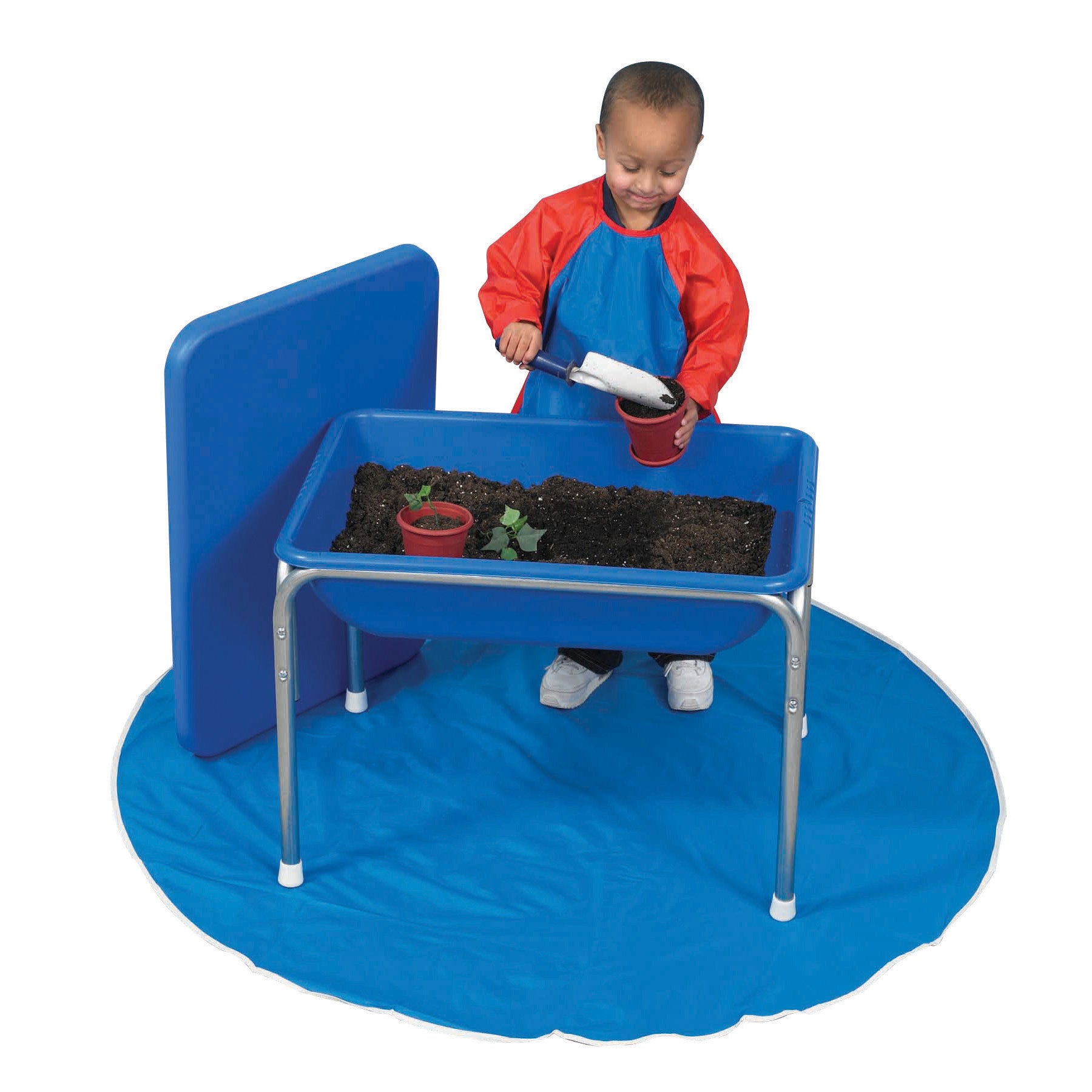 Kids Sensory Table with Lid - Small Creative Play Table for Toddlers & Preschoolers - Perfect for Indoor & Outdoor Sensory Activities