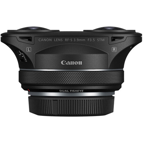 Canon RF-S 3.9mm f/3.5 STM Dual Fisheye Lens for 3D VR Photography - Perfect for Virtual Reality Content Creation, 360° Videos & Immersive Experiences