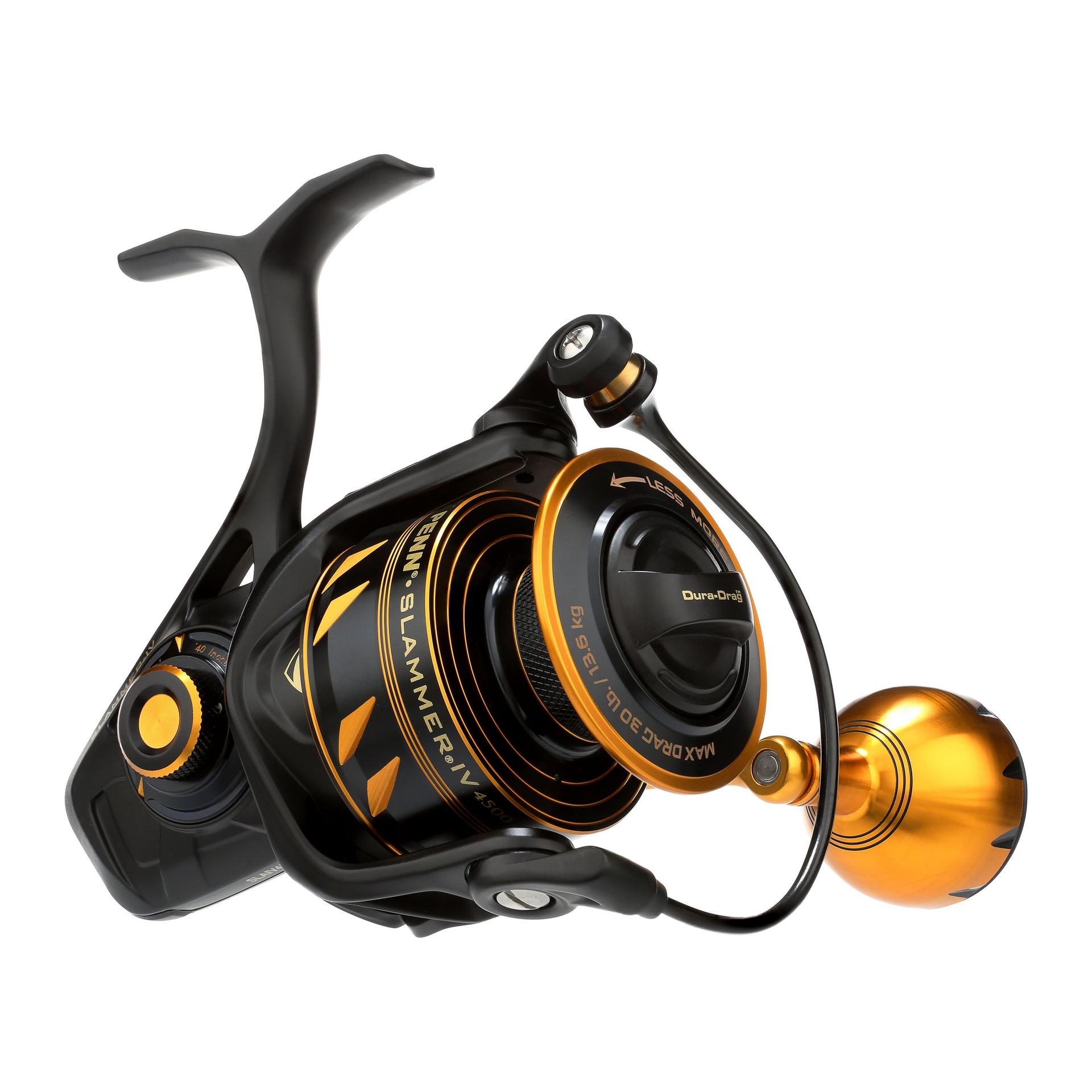 Slammer® IV Spinning Reel - High Performance Saltwater Fishing Reel with Smooth Drag System | Perfect for Offshore, Inshore, and Surf Fishing Adventures