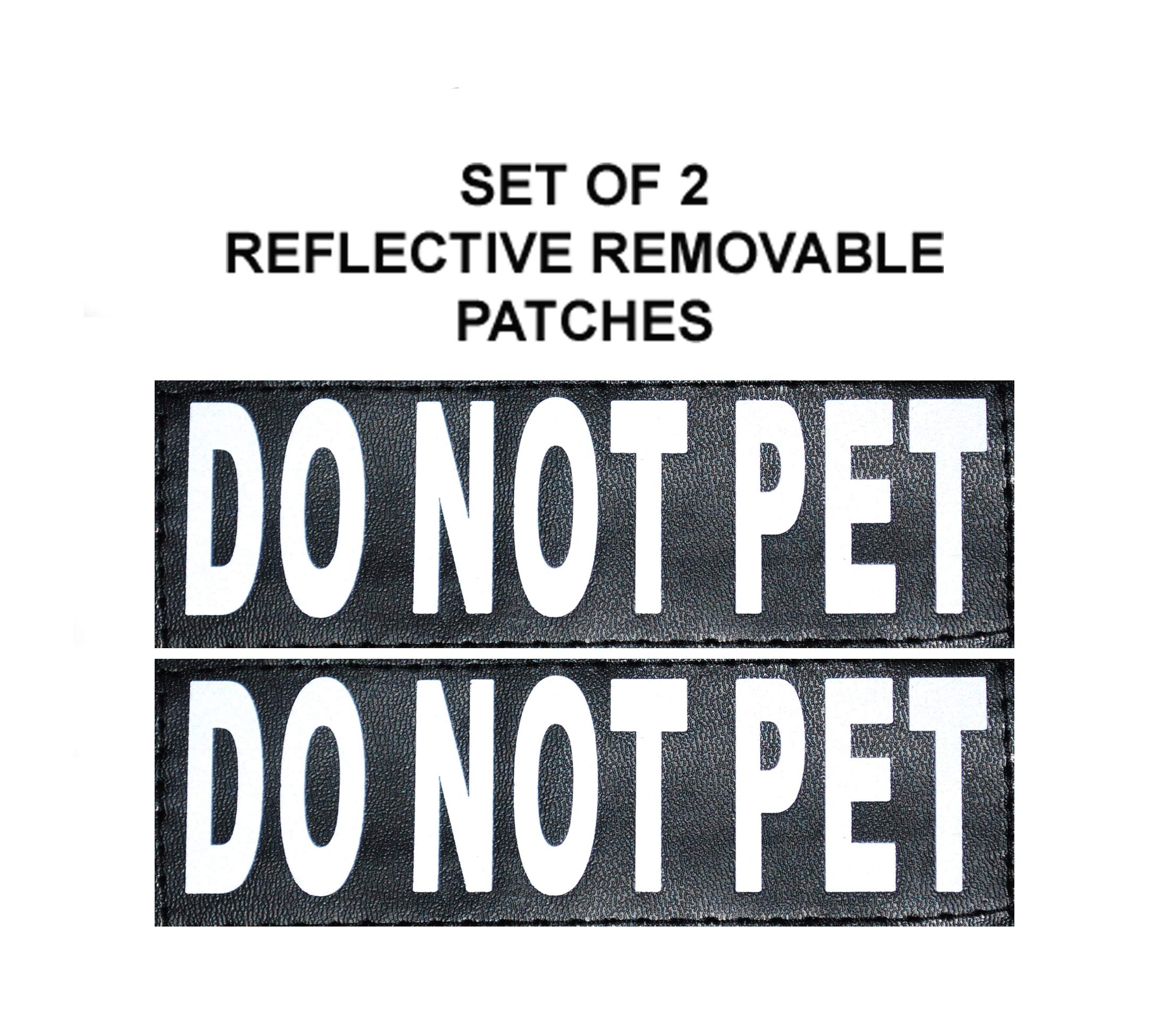 DO NOT PET Service Dog Mesh Vest Harness - Breathable Nylon Dog Vest for Small, Medium & Large Dogs - Includes 2 Reflective Removable Patches (Measure Your Dog Before Ordering) - Perfect for Therapy Dogs, Emotional Support Animals & Public Outings