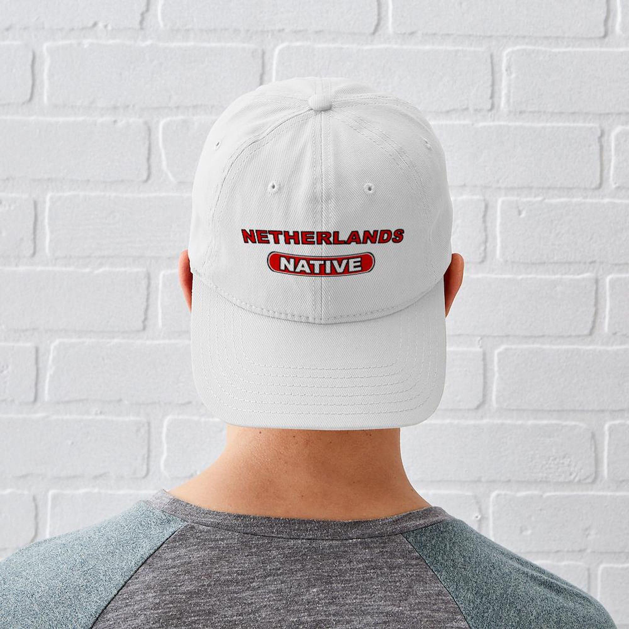 Netherlands Native Adjustable Baseball Cap for Travel & Sports