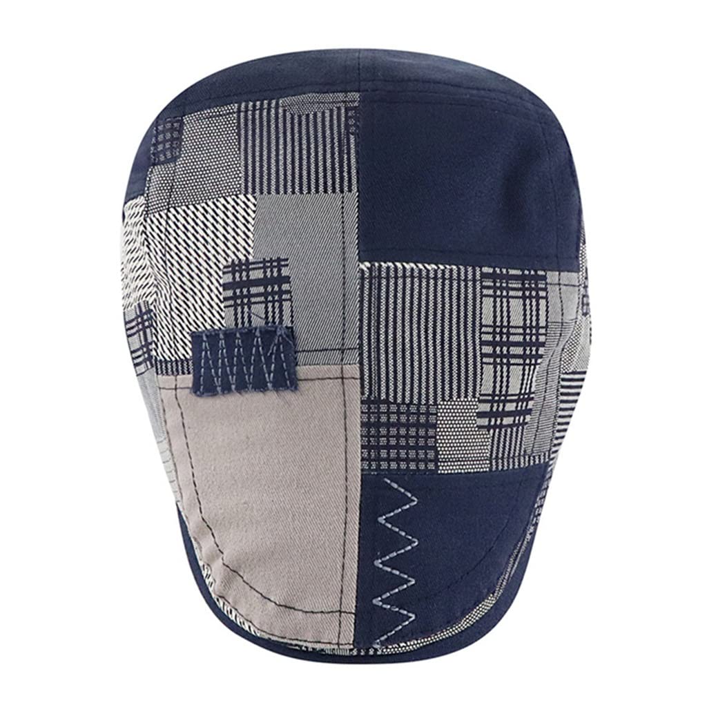 Adjustable Newsboy Beret Hat - Flat Cap for Men & Women - Artist Painter Duckbill Visor - Size 56-60cm (6 7/8) - Perfect for Painting, Photography & Vintage Fashion Outfits