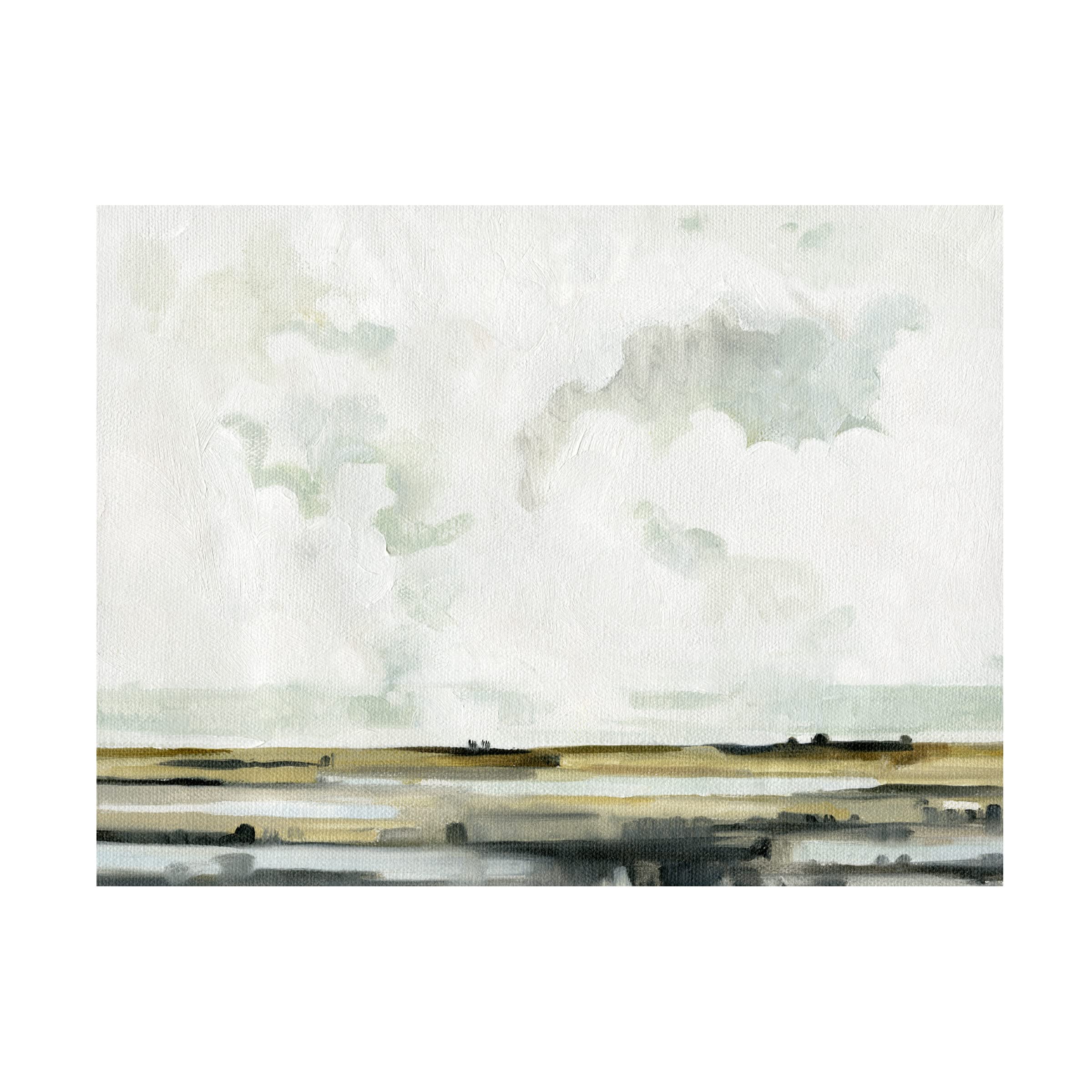 Emma Caroline 'Quiet Moors I' Canvas Wall Art Print - Landscape Nature Painting for Living Room, Bedroom & Office Decor | Trademark Fine Art Collection