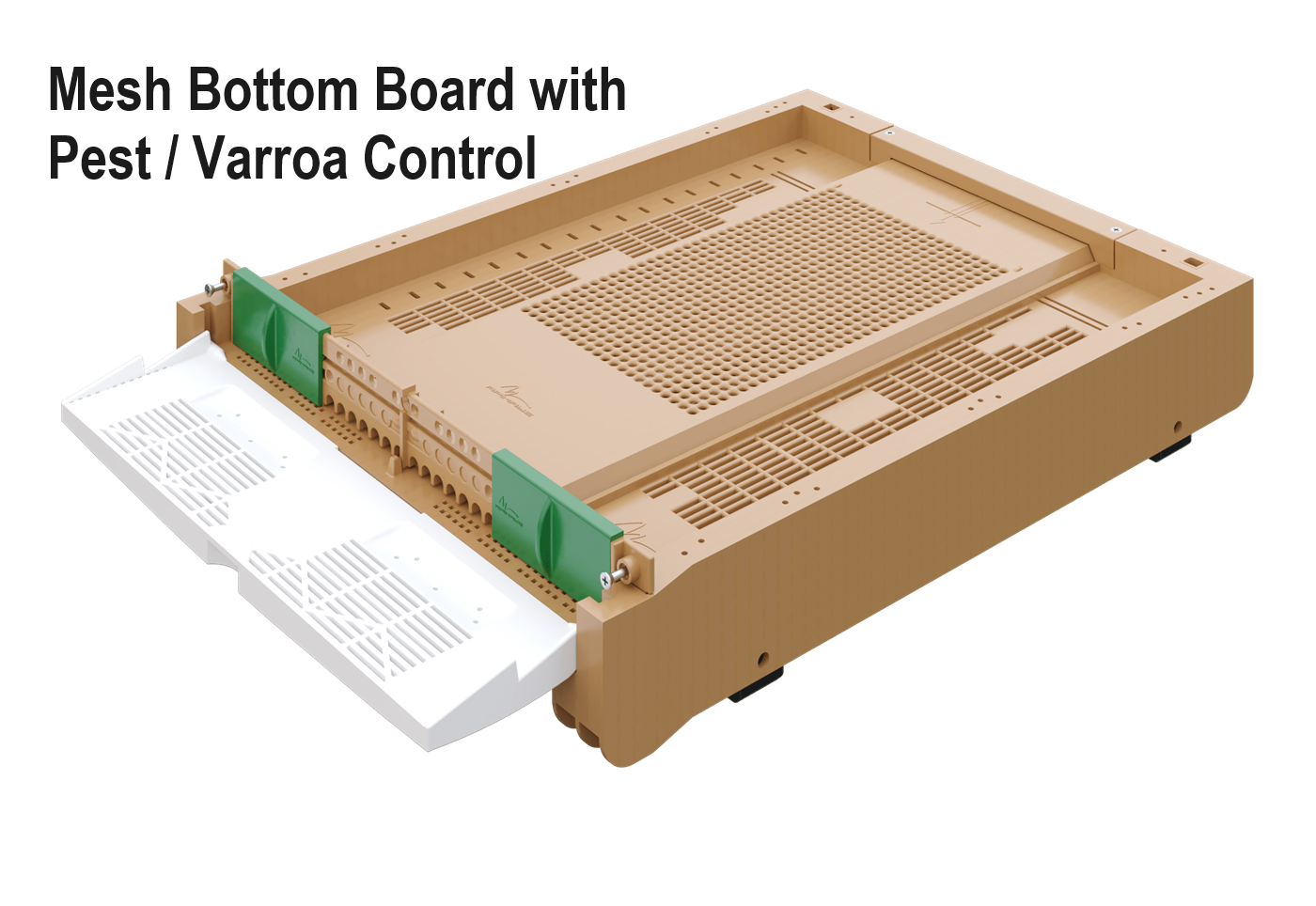 APIMAYE 10 Frame Deep Brood Box with 2 Deep Supers - Complete 3-Level Beekeeping Starter Kit for Honey Production & Hive Expansion | Perfect for Beginners & Professional Beekeepers