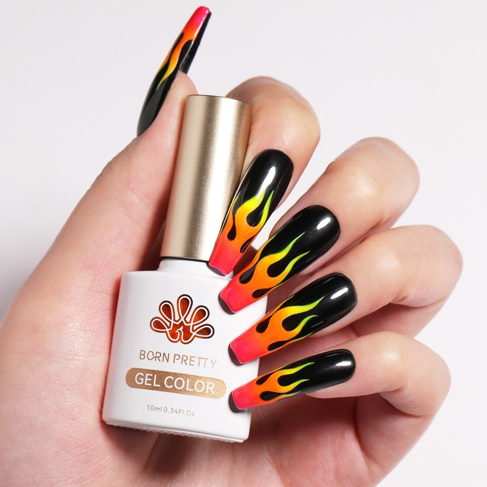 6 Colors Gel Nail Polish Set - 7ml Long Lasting UV LED Soak Off Nail Art Kit for Manicure & Pedicure at Home or Salon