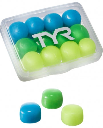 TYR Silicone Ear Plugs for Kids - Waterproof Swimming Ear Protection for Boys and Girls - Perfect for Pool, Beach & Water Sports