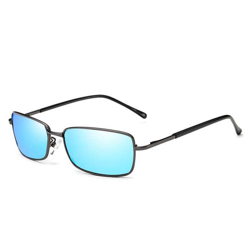 Aidien Unisex Full Rim Alloy Oval Myopic Reading Glasses Sunglasses 9126 - Lightweight Eyewear for Reading & Outdoor Activities | Perfect for Driving, Travel, and Daily Use