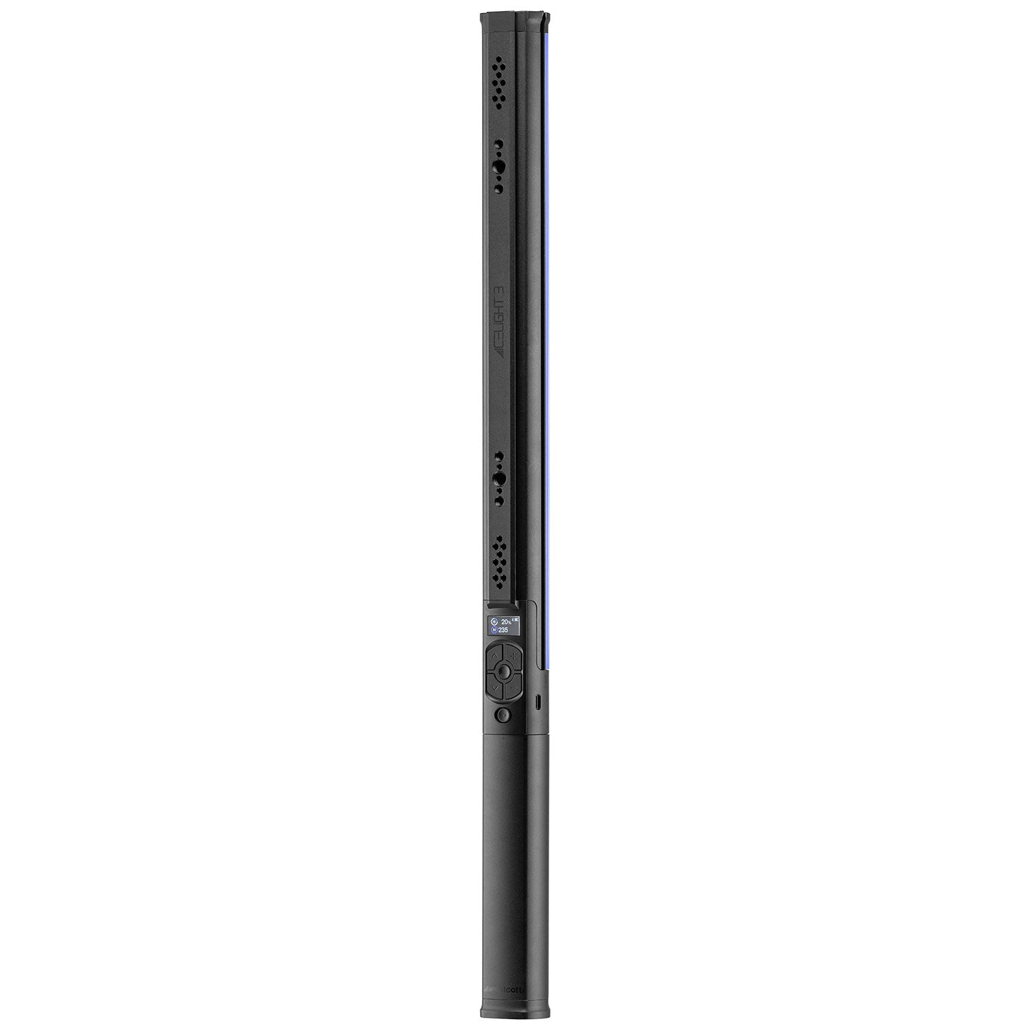 RGBWW LED Ice Light Kit with Battery Grip & Barndoors - Professional Photography Lighting for Studio, Portrait, and Video Production