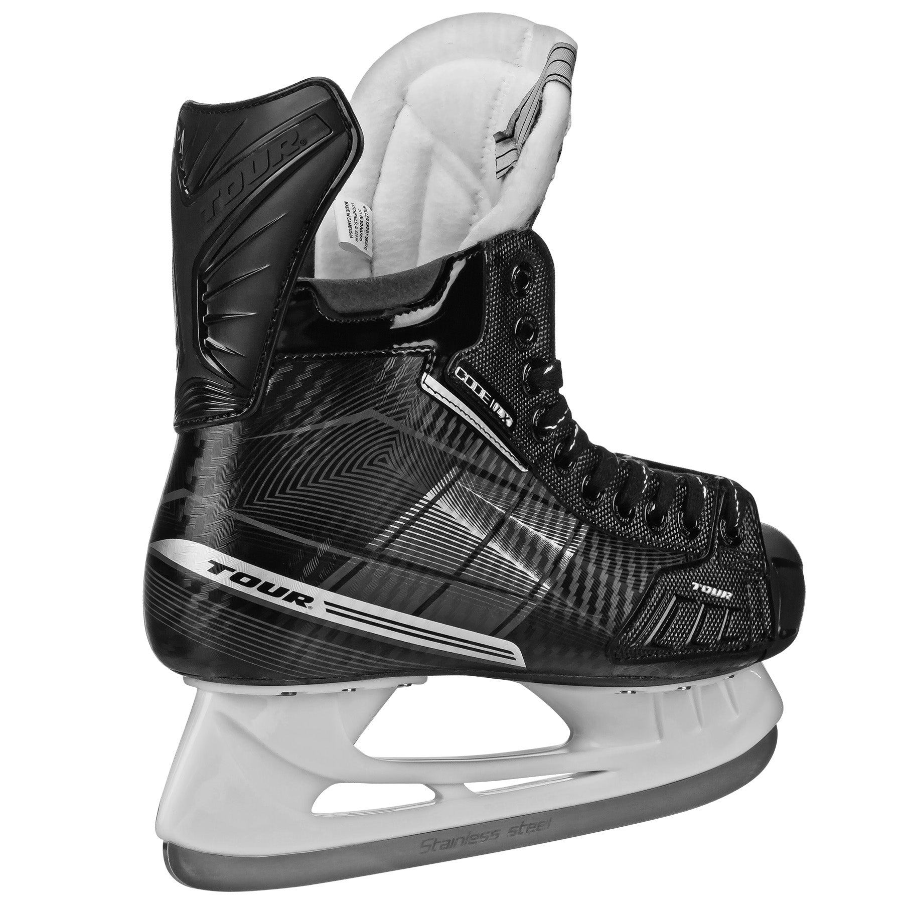 LX Hockey Ice Skates for Men & Women - Professional Figure Skating Shoes for Ice Rink & Outdoor Use - Perfect for Hockey Training, Figure Skating & Recreational Ice Sports