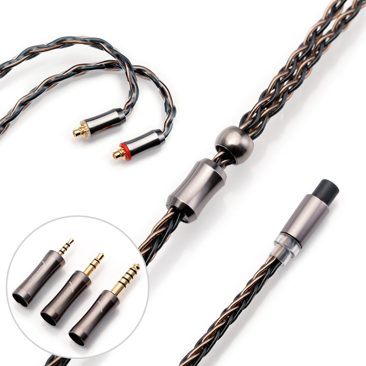 Kinera Imperial Leyding High-End OFC + Alloy Copper 5N Silver Plated Audio Cable - Premium Upgrade for Headphones & IEMs - Perfect for Audiophiles, Studio Recording & Hi-Fi Music Listening