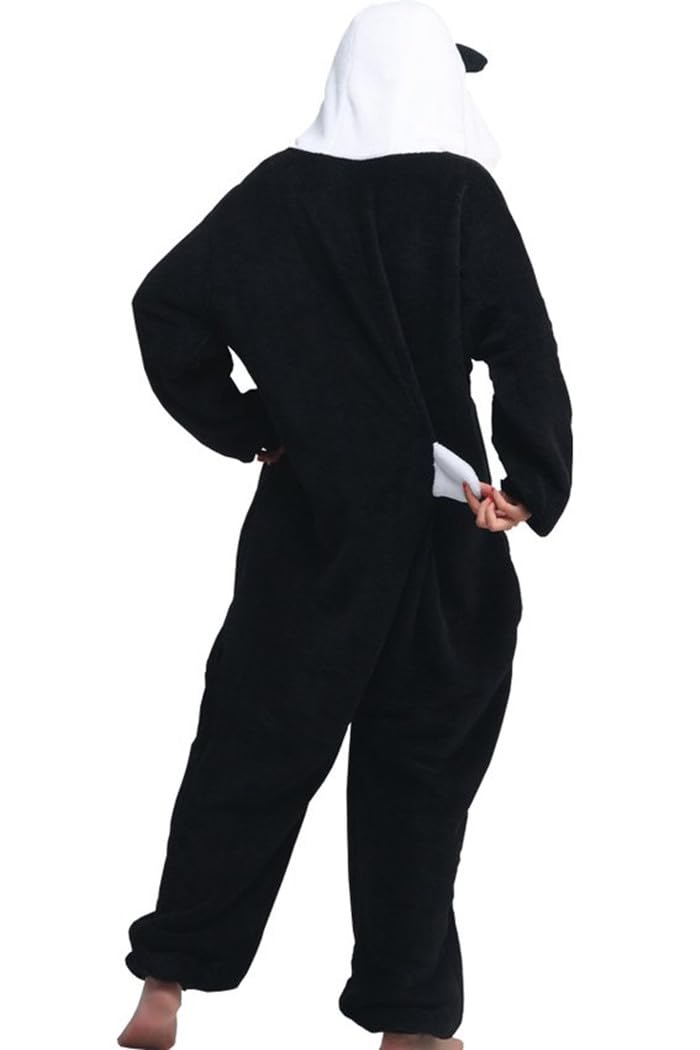 Lifeye Unisex Panda Pajamas for Adults - Soft Animal Print Sleepwear & Cute Cosplay Costume - Perfect for Halloween, Christmas Gifts, and Themed Parties