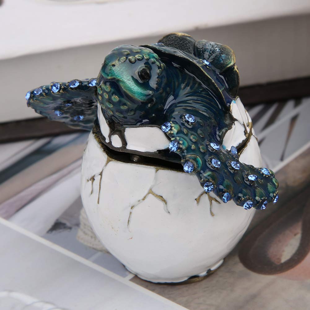Egg-Shaped Enamel Ornament - Halloween Gift for Friends & Classmates