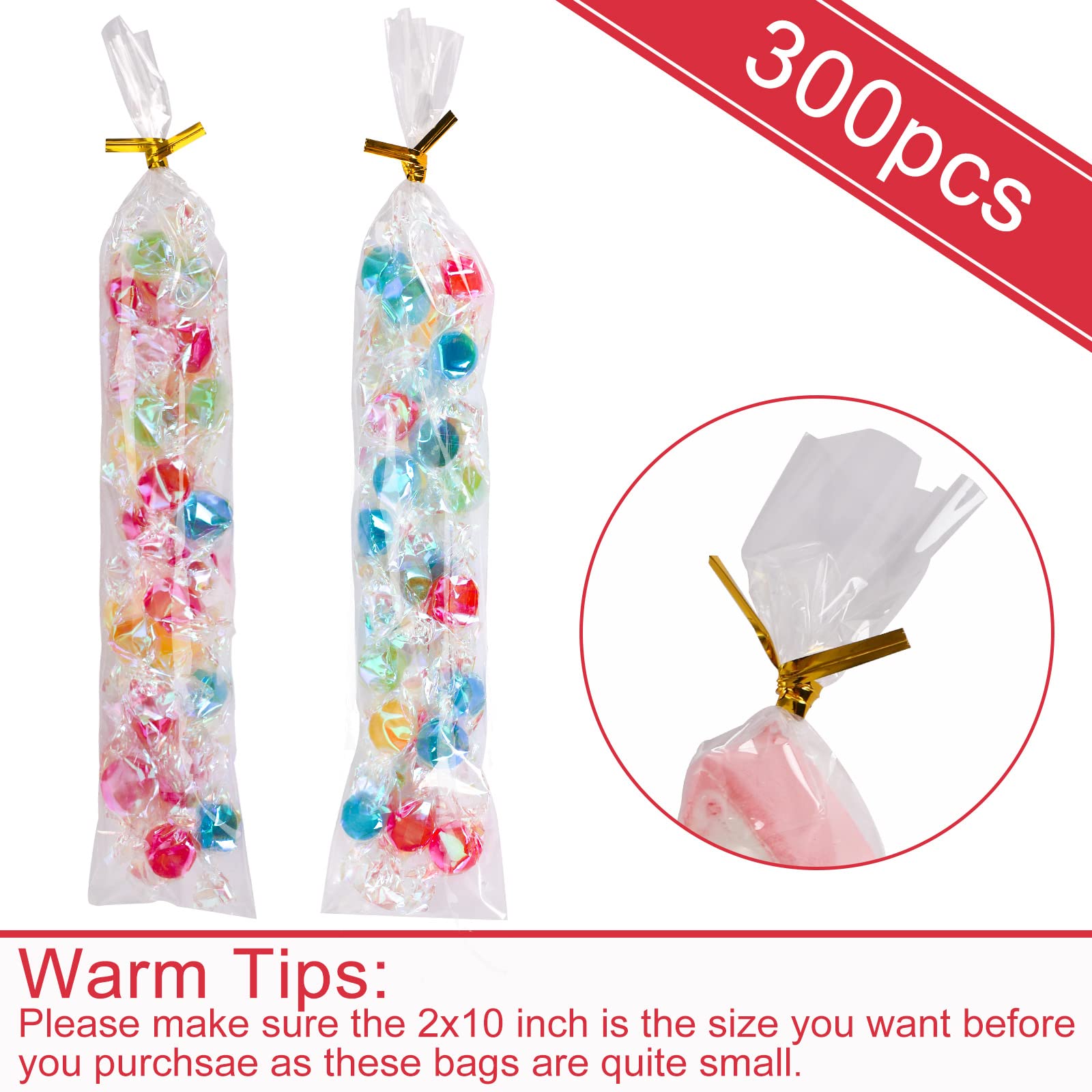 Augshy 300-Pack 2x10