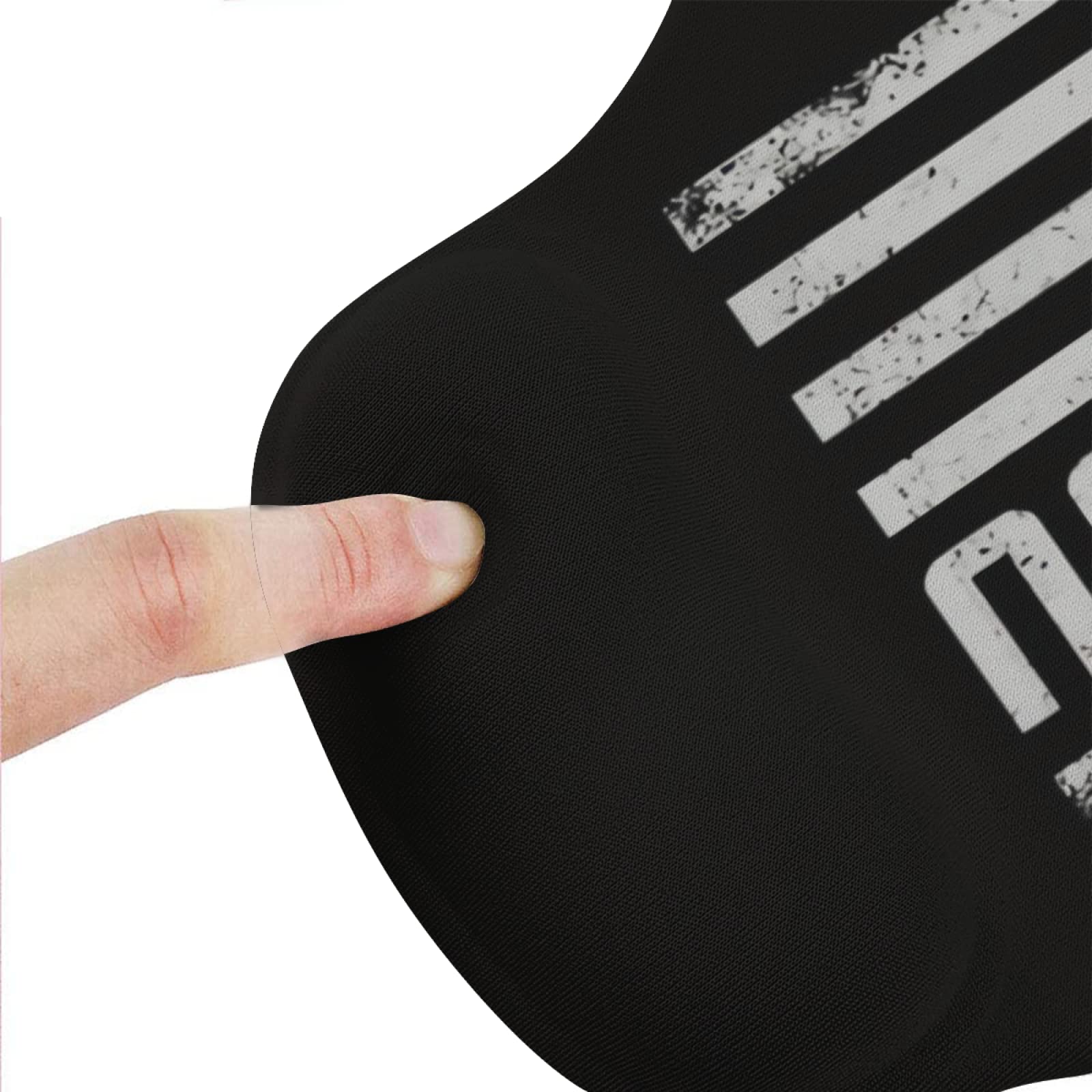 Brazilian Jiu Jitsu American Flag Mouse Pad with Wrist Support - Non-Slip Base for Office, Gaming & Study - Ergonomic Keyboard Mouse Pad for Wrist Pain Relief - Perfect for BJJ Fans, Work, Writing & Computer Use