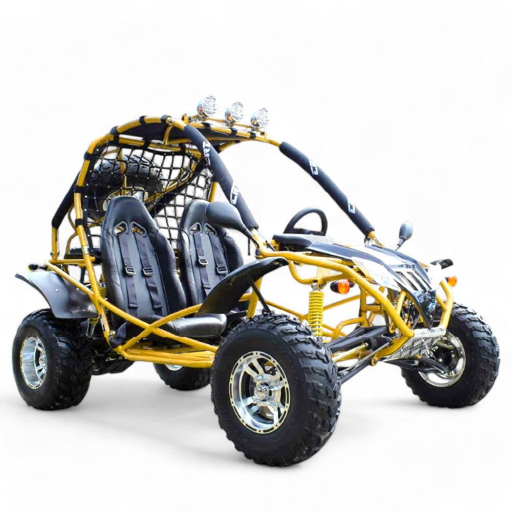 Jaguar 200 Go Kart - High Performance Racing Kart for Adults & Teens - Perfect for Outdoor Racing, Track Days & Backyard Fun