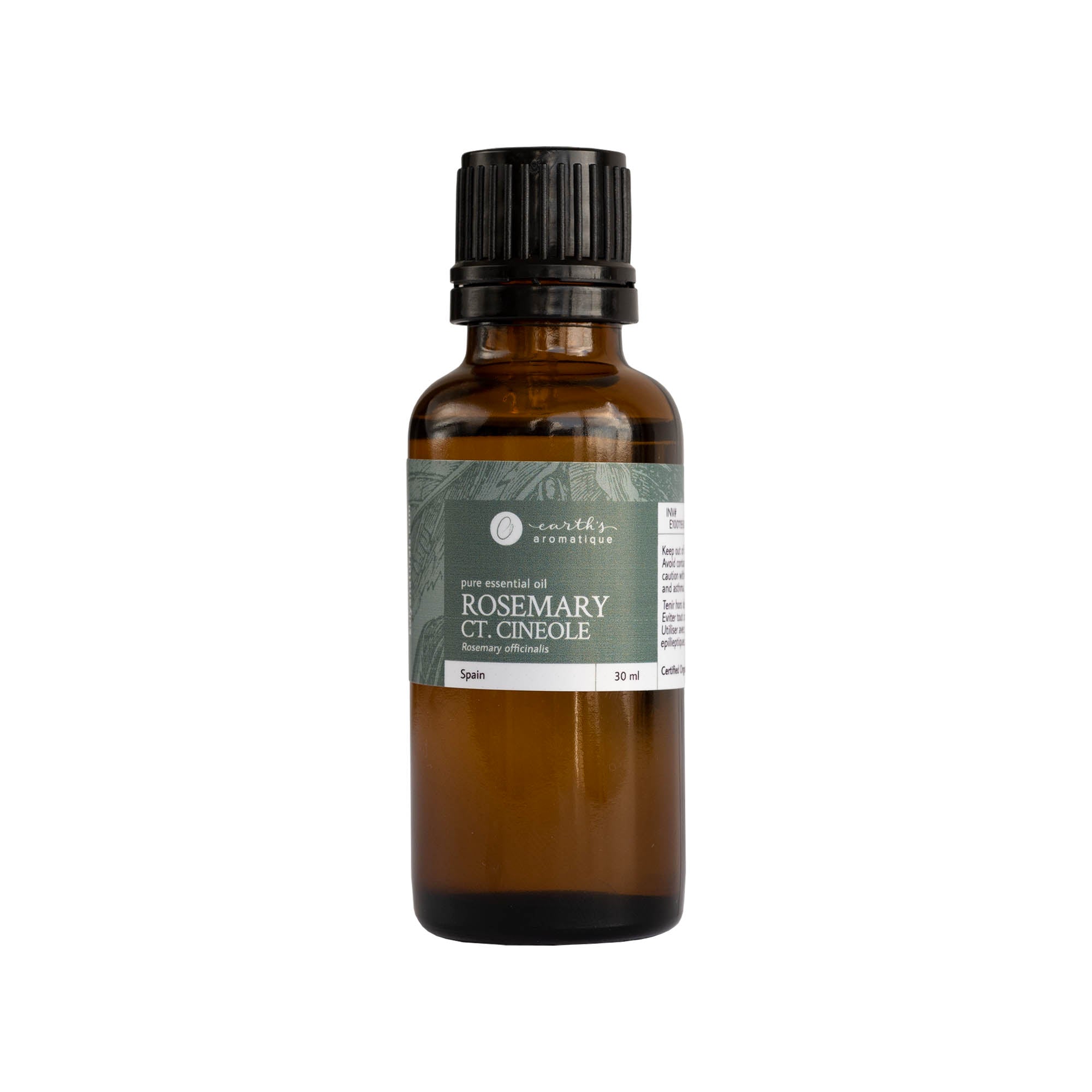 Pure Rosemary Cineole Essential Oil for Aromatherapy, Relaxation & Hair Growth - 100% Natural Therapeutic Grade for Diffusers, Massage & Skincare