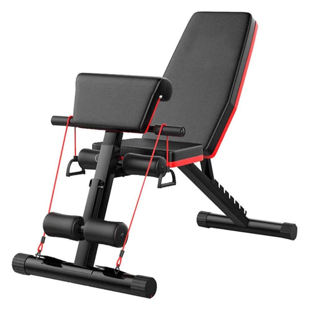 Adjustable Weight Bench for Home Gym - Foldable Workout Bench with Incline & Flat Positions for Full Body Training | Perfect for Dumbbell Press, Abs Workout & Strength Exercises | Compact Fitness Equipment for Small Spaces & Home Workouts