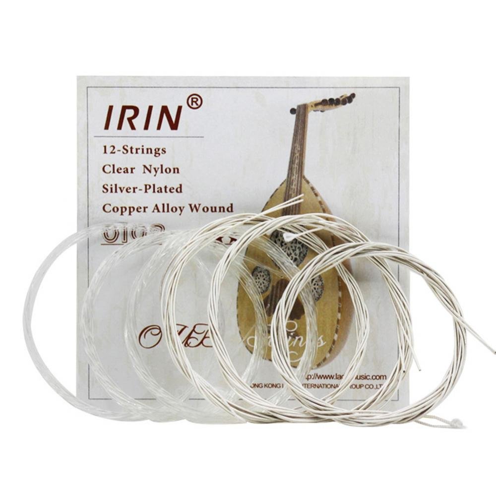 Premium Oud Strings Set - 12 High-Quality Nylon Strings for Oud Players & Beginners | Perfect for Practice, Performances & Middle Eastern Music