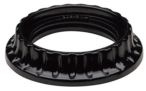 1 7/16 Euro Lamp Shade Fitter Slip Uno Harp Adapter with Phenolic Ring - Compatible with Table Lamps, Floor Lamps & Chandeliers for Home Decor Lighting