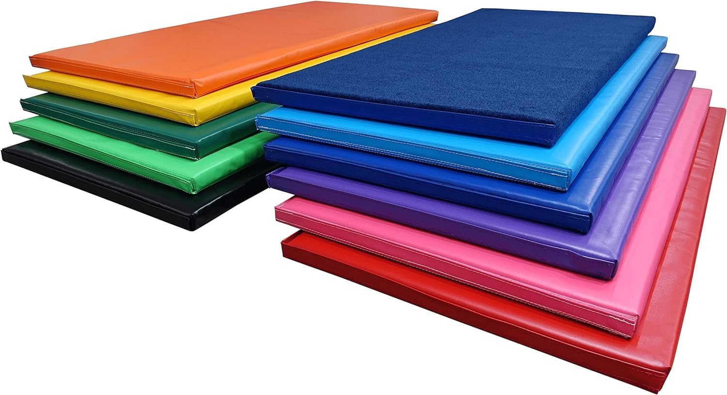 Tumbl Trak Build-A-Mat - Interlocking Foam Tiles for Gymnastics, Cheerleading, Dance & Home Fitness Training | Perfect for Practice, Stretching & Tumbling Exercises