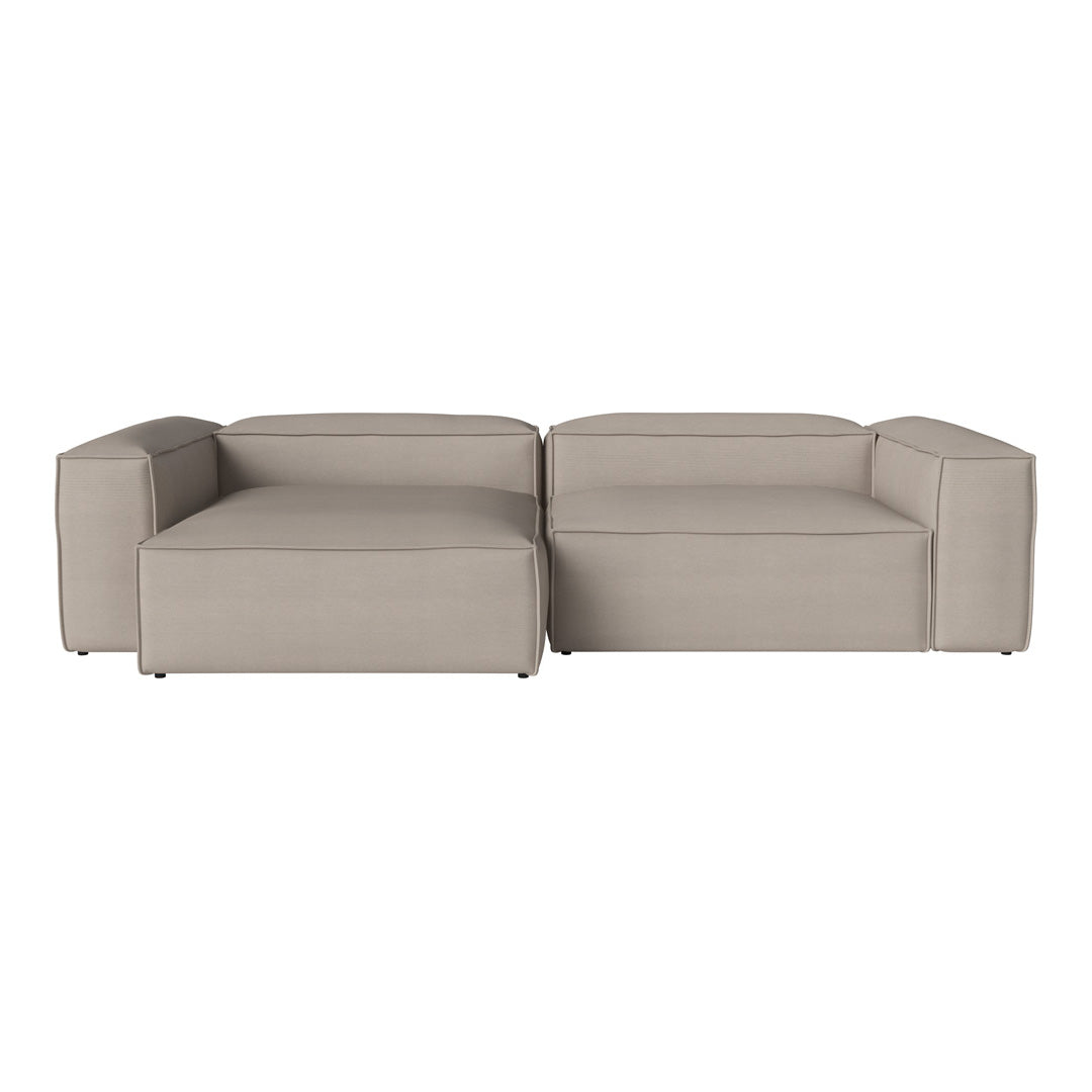 Cosima 2-Seater Sofa with Chaise Lounge - Modern Living Room Furniture for Small Spaces | Perfect for Apartments, Condos & Cozy Home Decor