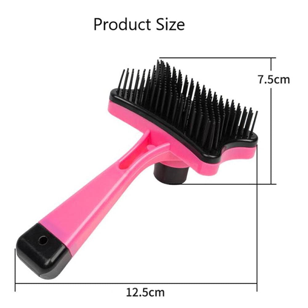 Self-Cleaning Dog Brush - Pet Grooming Brush for Dogs & Cats - Home Use