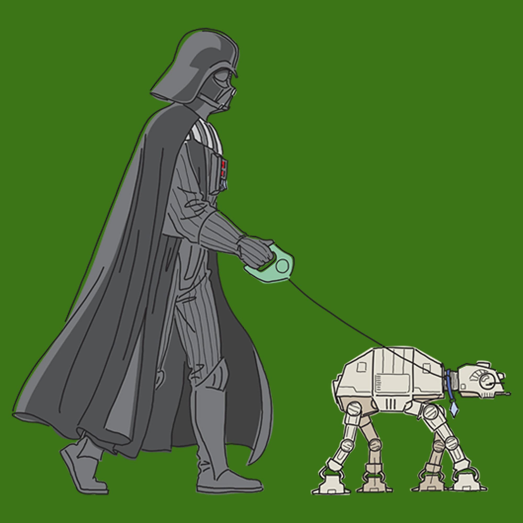 Men's Vader Walker T-Shirt - Star Wars Graphic Tee for Fans