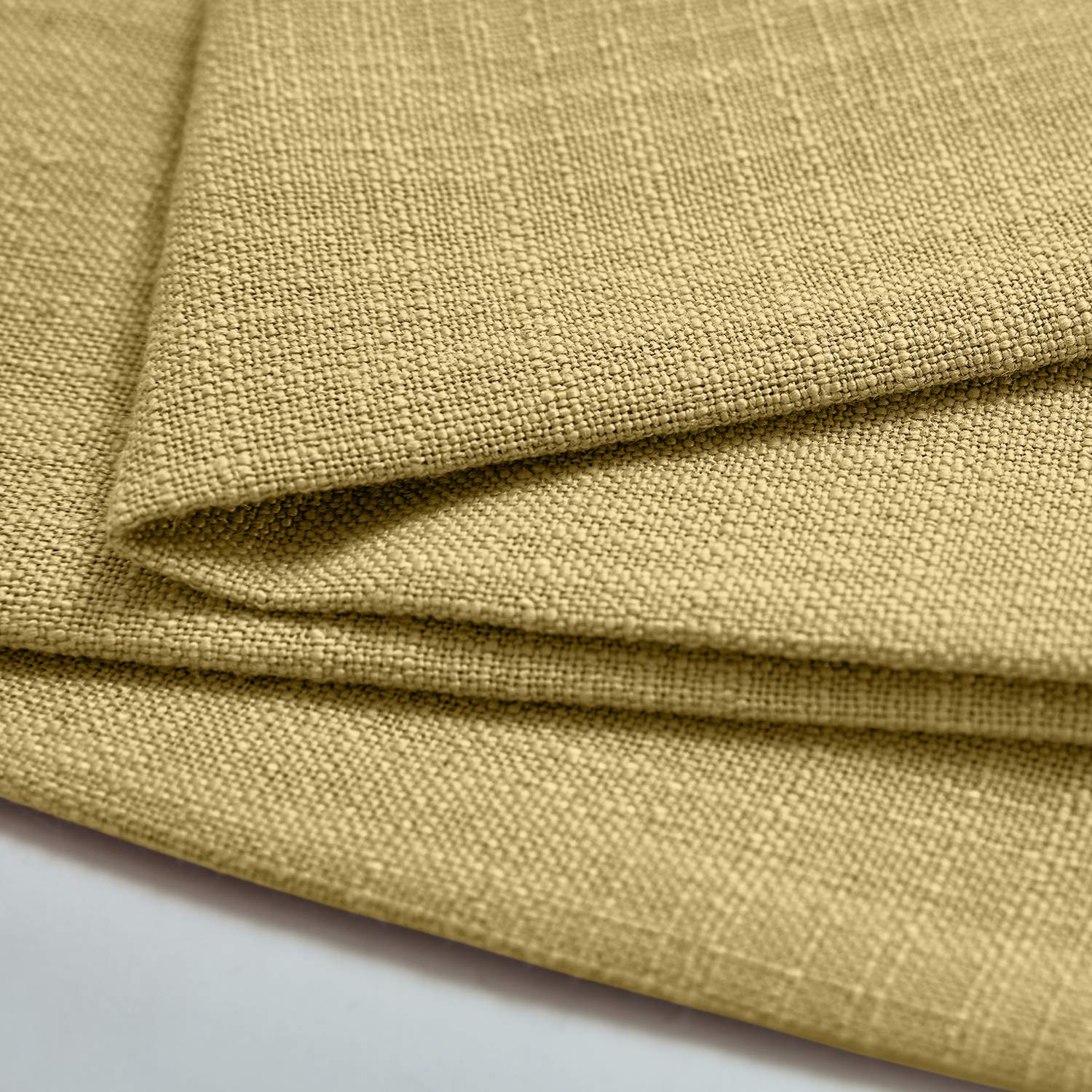 Thermal Insulated Extra Wide Linen Curtains - 120