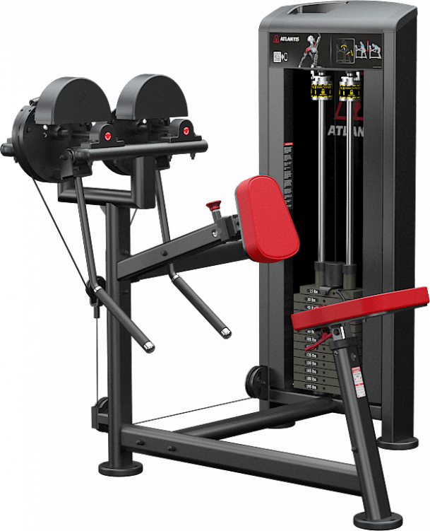 ATLANTIS Seated Side & Rear Deltoid Machine - Professional Gym Strength Training Equipment for Shoulder Workouts - Perfect for Home & Commercial Gym Use