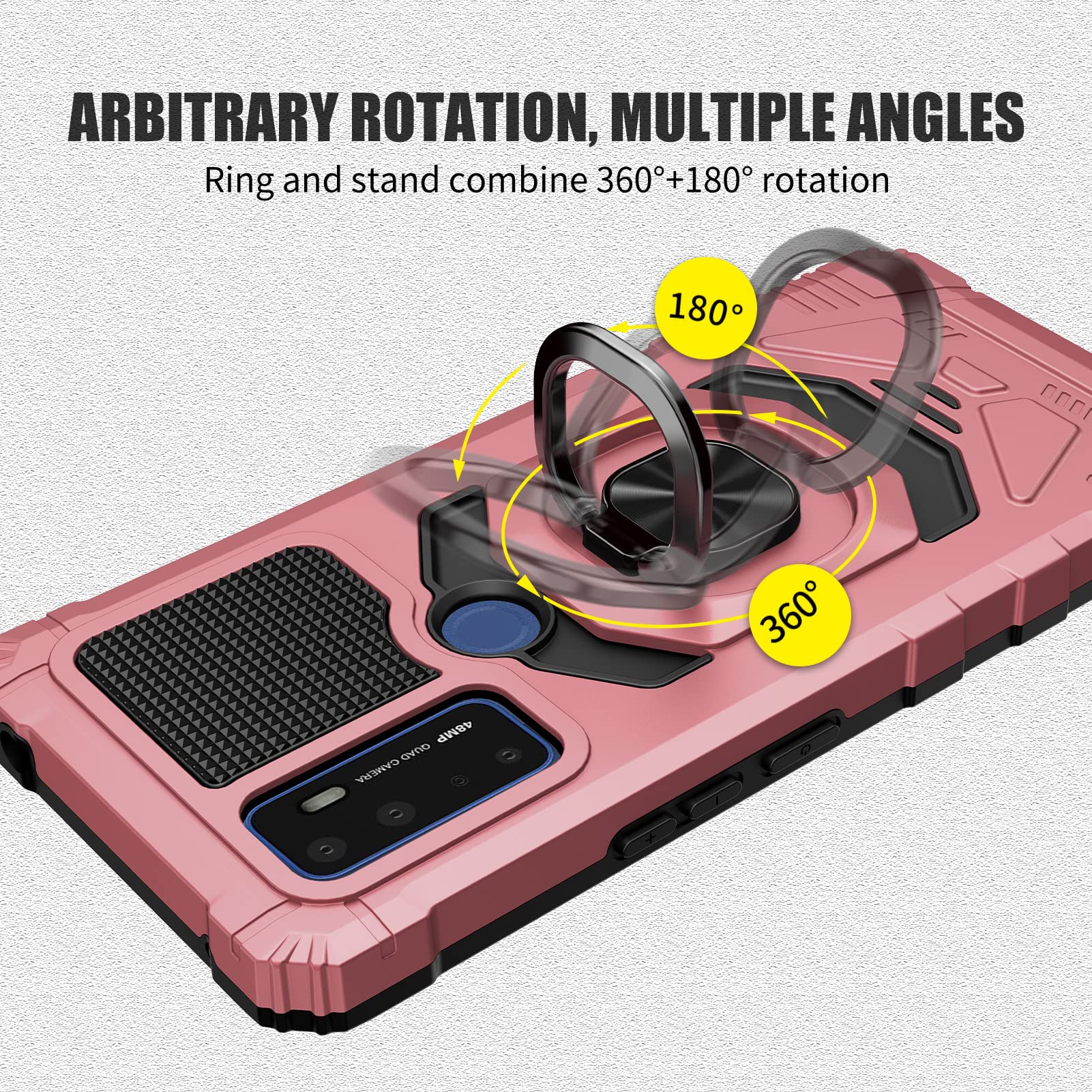 Ailiber Heavy Duty Protective Case for AT&T Radiant Max 5G 6.8