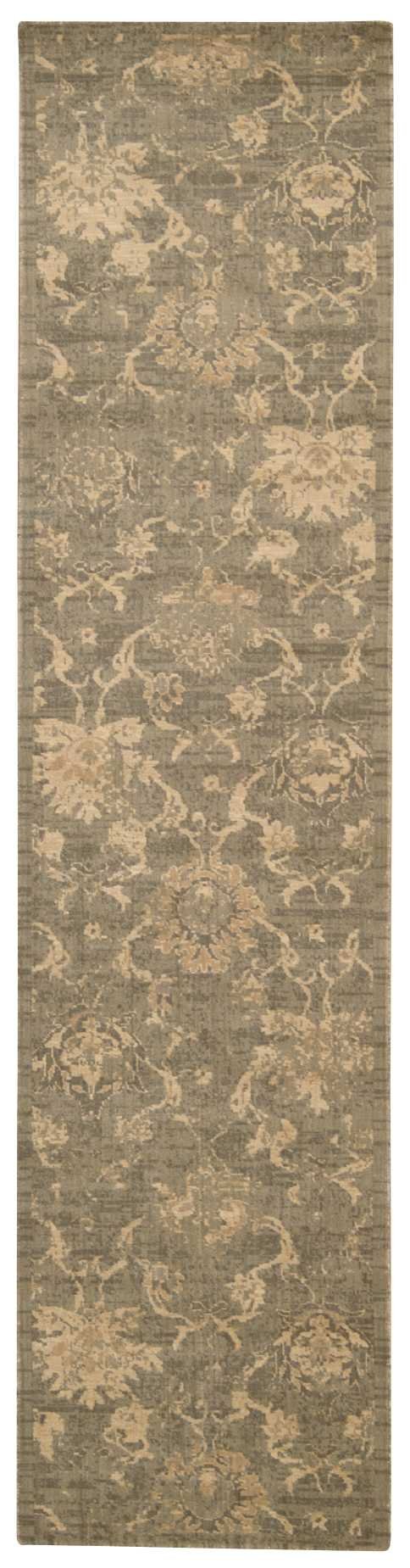 Nourison Silken Allure Moss Runner Area Rug 2'5