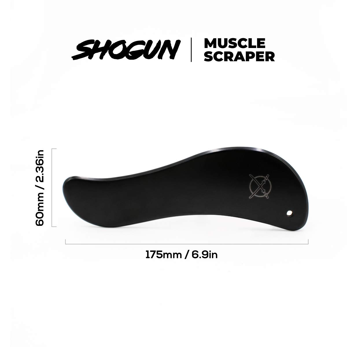 Muscle Scraper Massage Tool - Gua Sha for Muscle Relaxation & Recovery, Deep Tissue Myofascial Release, Physical Therapy for Improved Mobility | Perfect for Post-Workout, Sports Recovery & Pain Relief